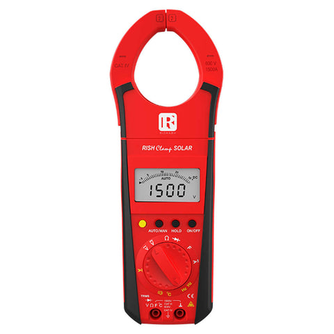 Rishabh Rish Clamp Solar True RMS Digital Clamp Meter 1500A AC/DC Current 