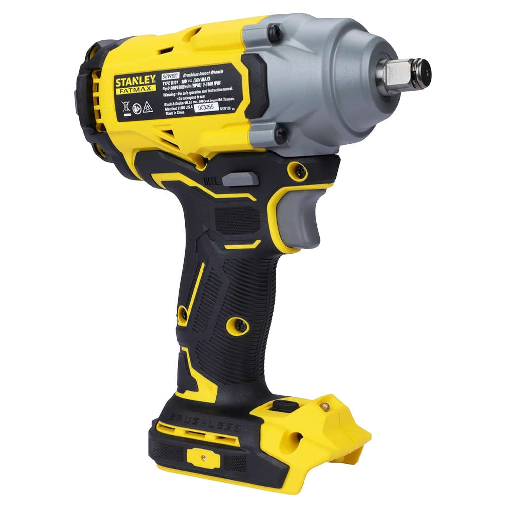 Stanley Cordless Impact Wrench (Bare Tool) 20 V SBW920