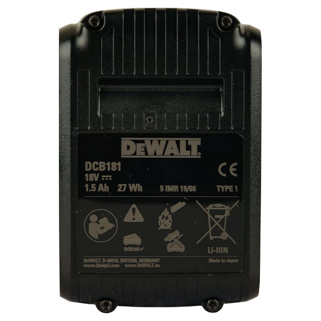 Dewalt Lithium-Ion Battery Pack 1.5 Ah 18 V DCB181