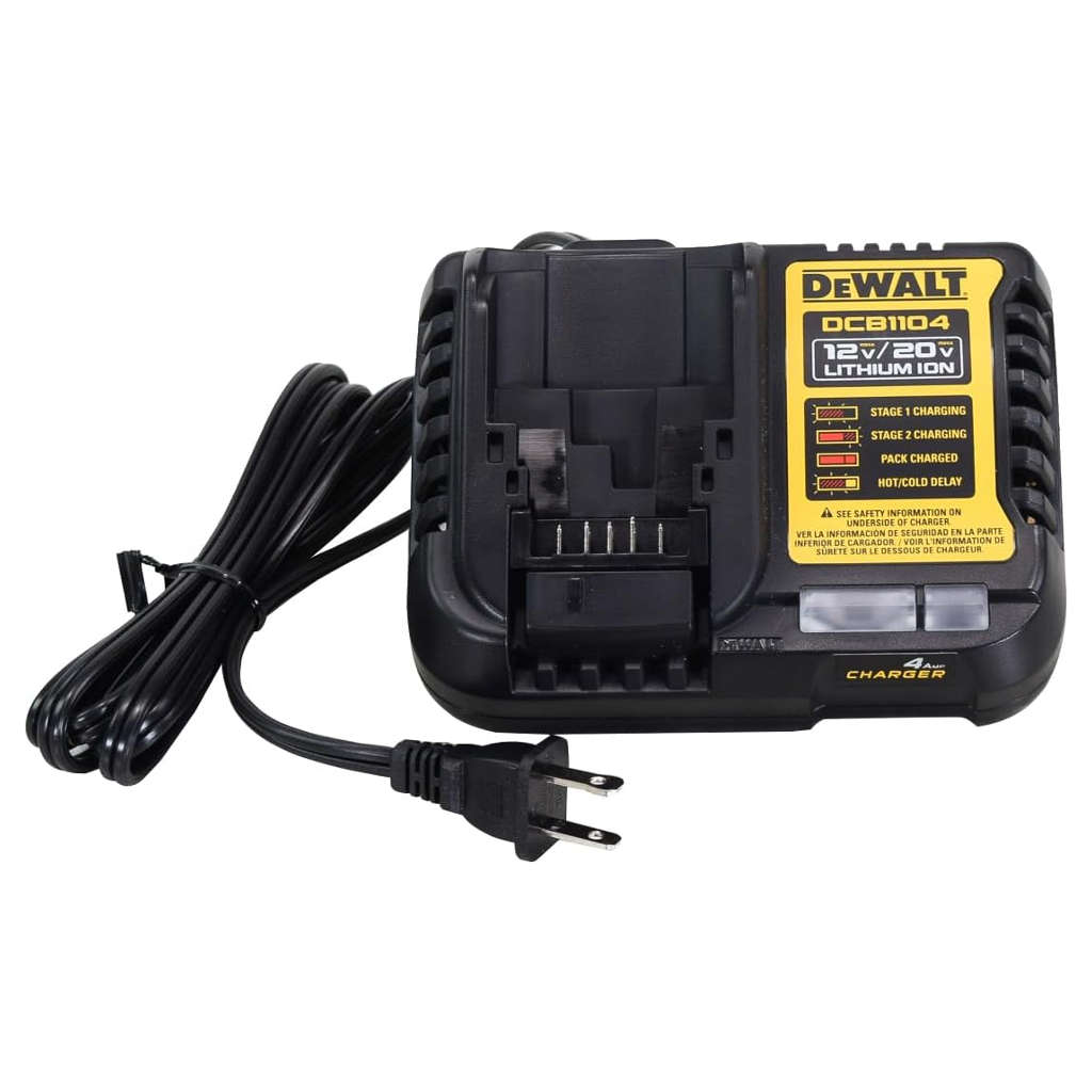 Dewalt Multi-Voltage Lithium-Ion Battery Charger 4.0 Ah DCB1104 