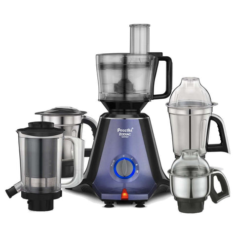 Preethi Zodiac Glitter Mixer Grinder With 5 Jars 750 Watt MG 264 