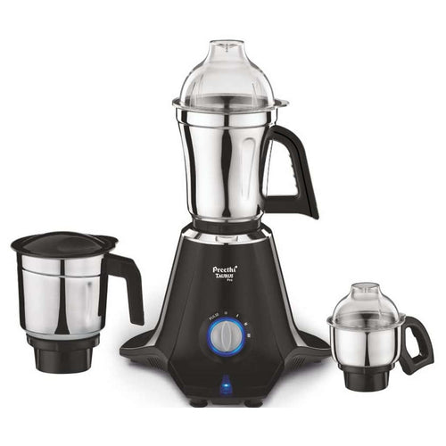 Preethi Taurus Pro Mixer Grinder With 3 Jars 1000 Watt Black MG 256 