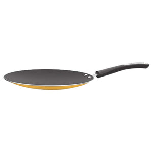 Preethi Dura Collection Non Stick Concave Tawa Induction Base 28cm Turmeric Yellow CSW020 