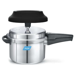 Preethi Pressure Cooker Outer Lid Aluminium 5 Litres With Spill Splash Shield 