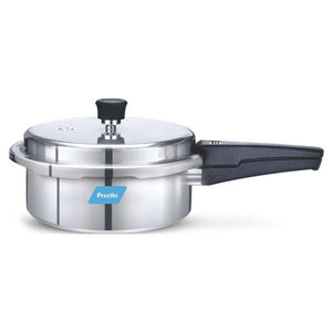 Preethi Pressure Cooker Outer Lid Aluminium 2 Litres Non Induction Base 