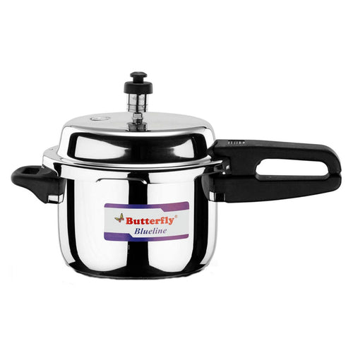 Butterfly Blue Line Stainless Steel Pressure Cooker 3 Litre 