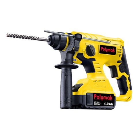 Polymak Cordless Rotary Hammer 18 V PM-CRH-18VB-2BL 