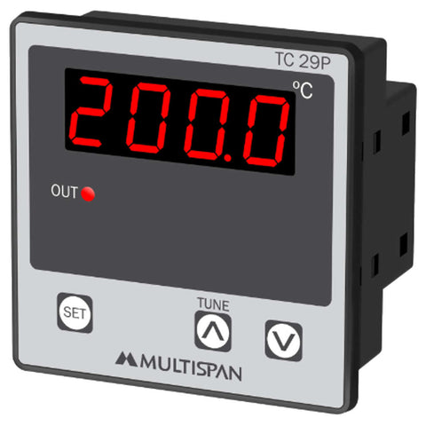 Multispan Digital PID Temperature Controller TC-29P 