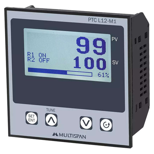 Multispan Universal Input PID Controller With Analog Output PTC-L12-M1 