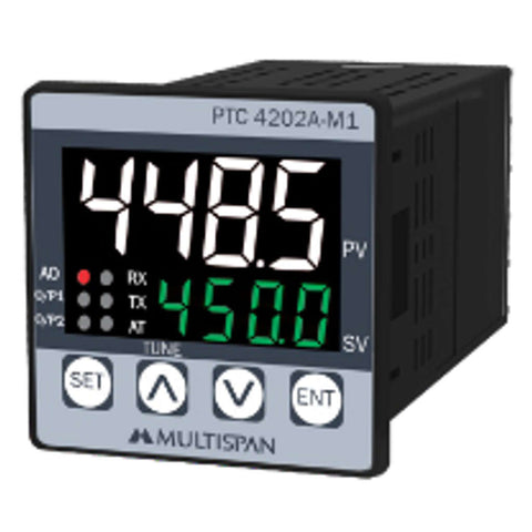 Multispan Universal Input PID Controller With Analog Output & Modbus Facility PTC-4202A-M1 