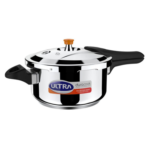 Elgi Ultra Duracook Stainless Steel Pressure Cooker 4.5 Litre 