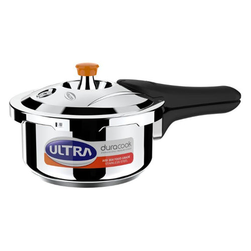 Elgi Ultra Duracook Stainless Steel Pressure Cooker 2 Litre 