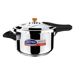 Elgi Ultra Duracook Stainless Steel Pressure Cooker 5.5 Litre 