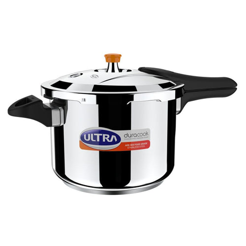 Elgi Ultra Duracook Stainless Steel Pressure Cooker 6.5 Litre 