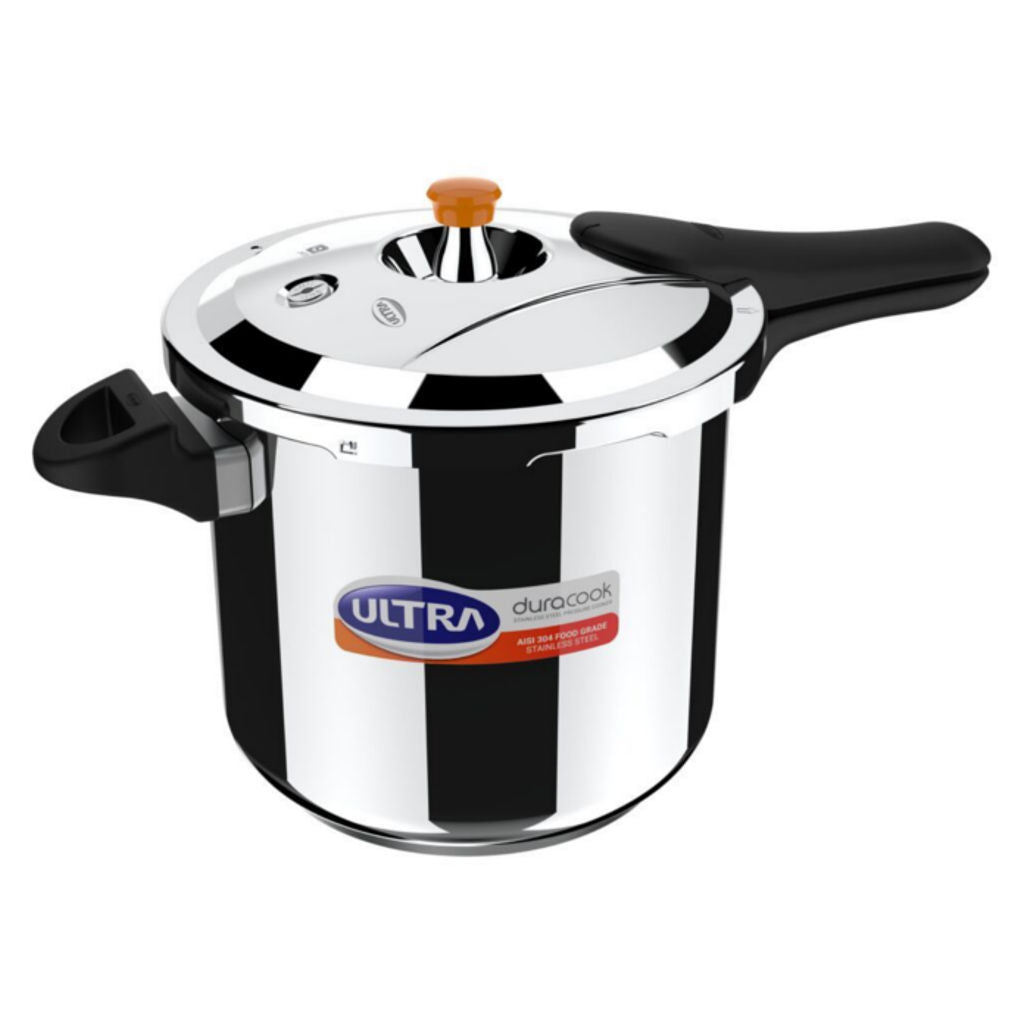 Elgi Ultra Duracook Stainless Steel Pressure Cooker 8 Litre