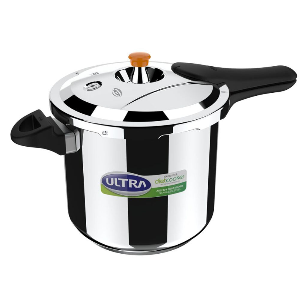 Elgi Ultra Duracook Diet Stainless Steel Cooker 8 Litre