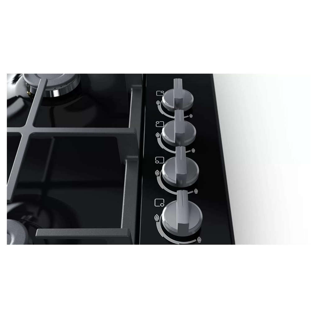 Bosch Glass Top Gas Stove 4 Burner PBH6C6B90I