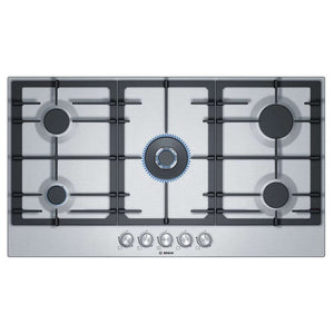 Bosch Stainless Steel Gas Stove 5 Burner PCQ9B5O90I 