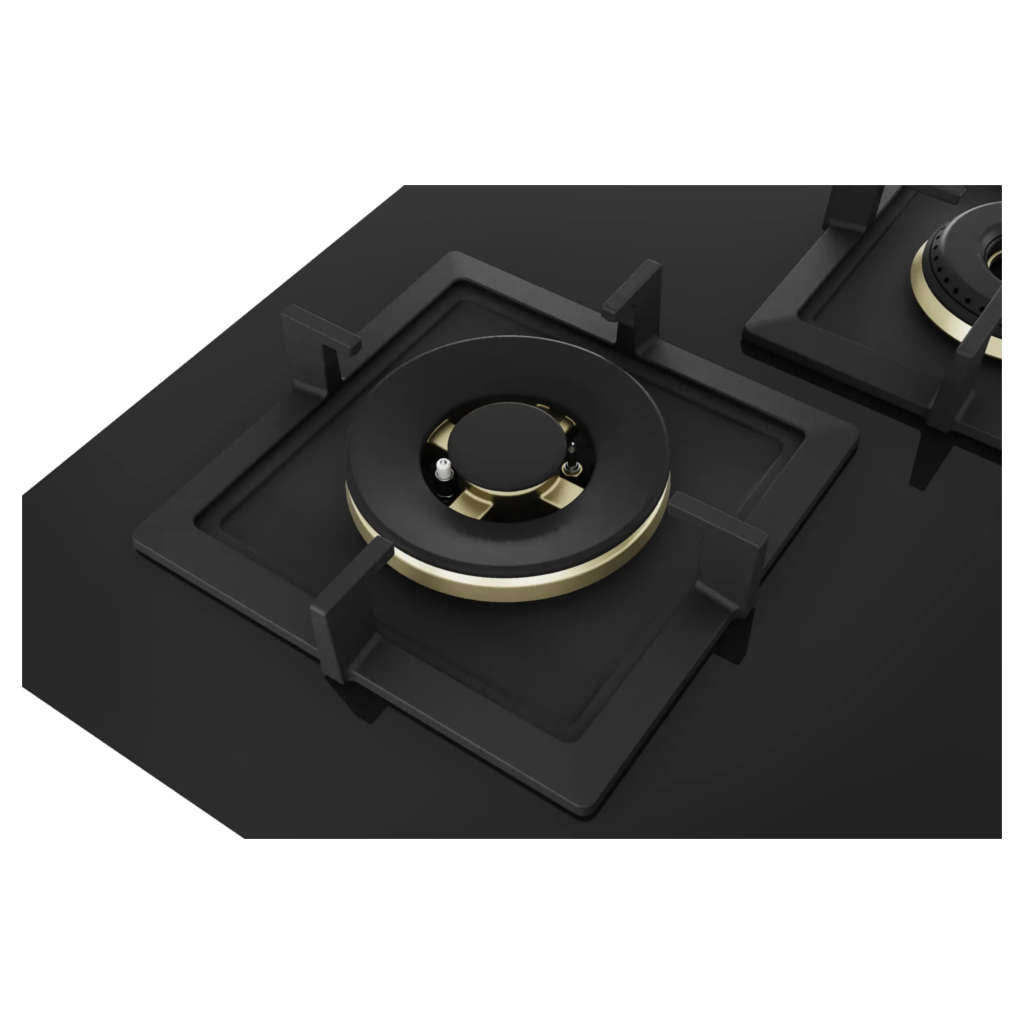 Bosch Glass Top Gas Stove 4 Burner Black PNF9B6F20I