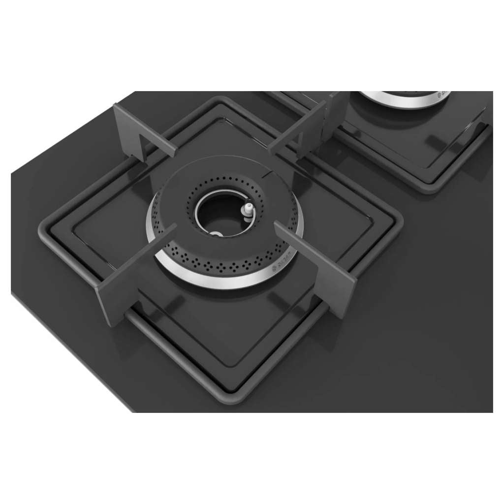 Bosch Glass Top Gas Stove 4 Burner Black PNH6B6B12I