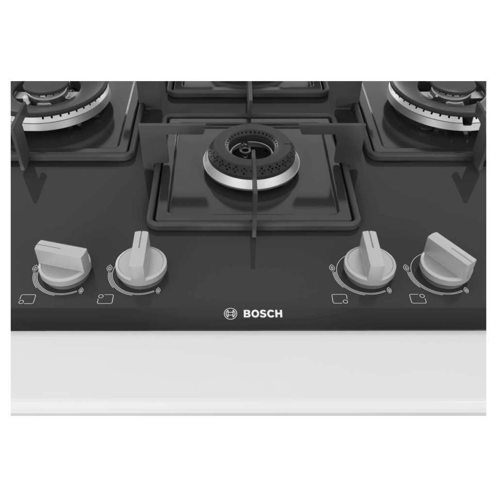 Bosch Glass Top Gas Stove 4 Burner Black PNI7B6B10I