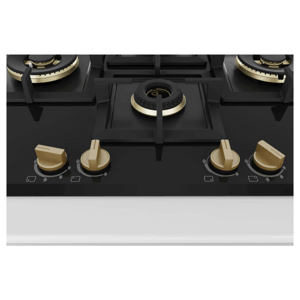 Bosch Glass Top Gas Stove 4 Burner Black PNI7B6G20I