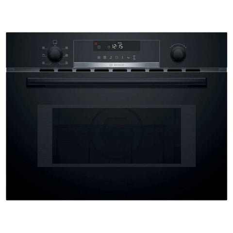 Bosch Built In Microwave Oven With Hot Air 44 Litre Black CMA585MB0I 