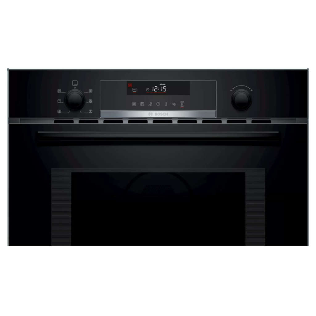 Bosch Built In Microwave Oven With Hot Air 44 Litre Black CMA585MB0I