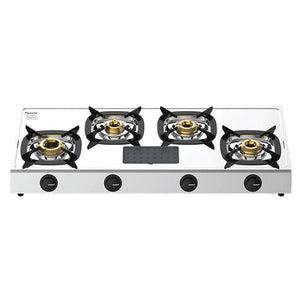 Butterfly Matchless Stainless Steel LPG Gas Stove 4 Burner 