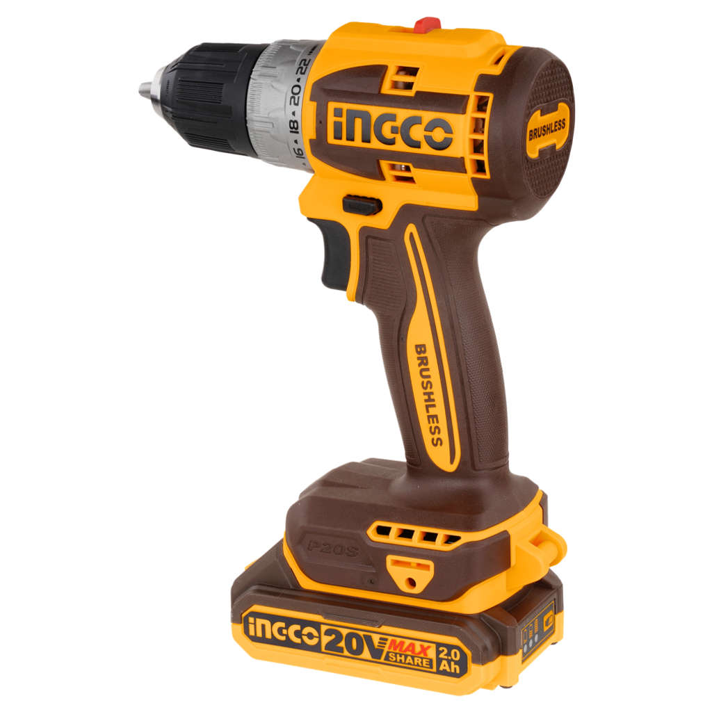 Ingco Brushless Cordless Drill 20 V CDLI20453