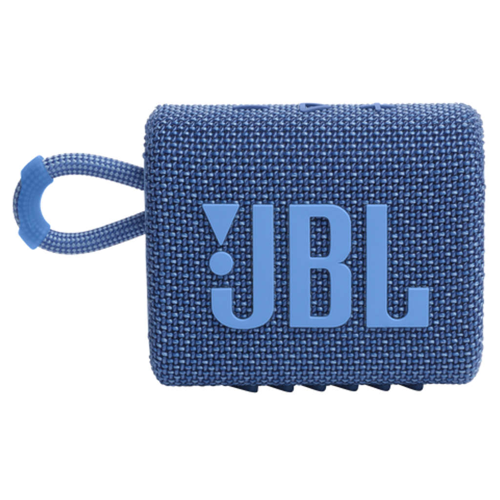 JBL GO 3 Eco Ultra Portable Waterproof Speaker Blue JBLGO3ECOBLU