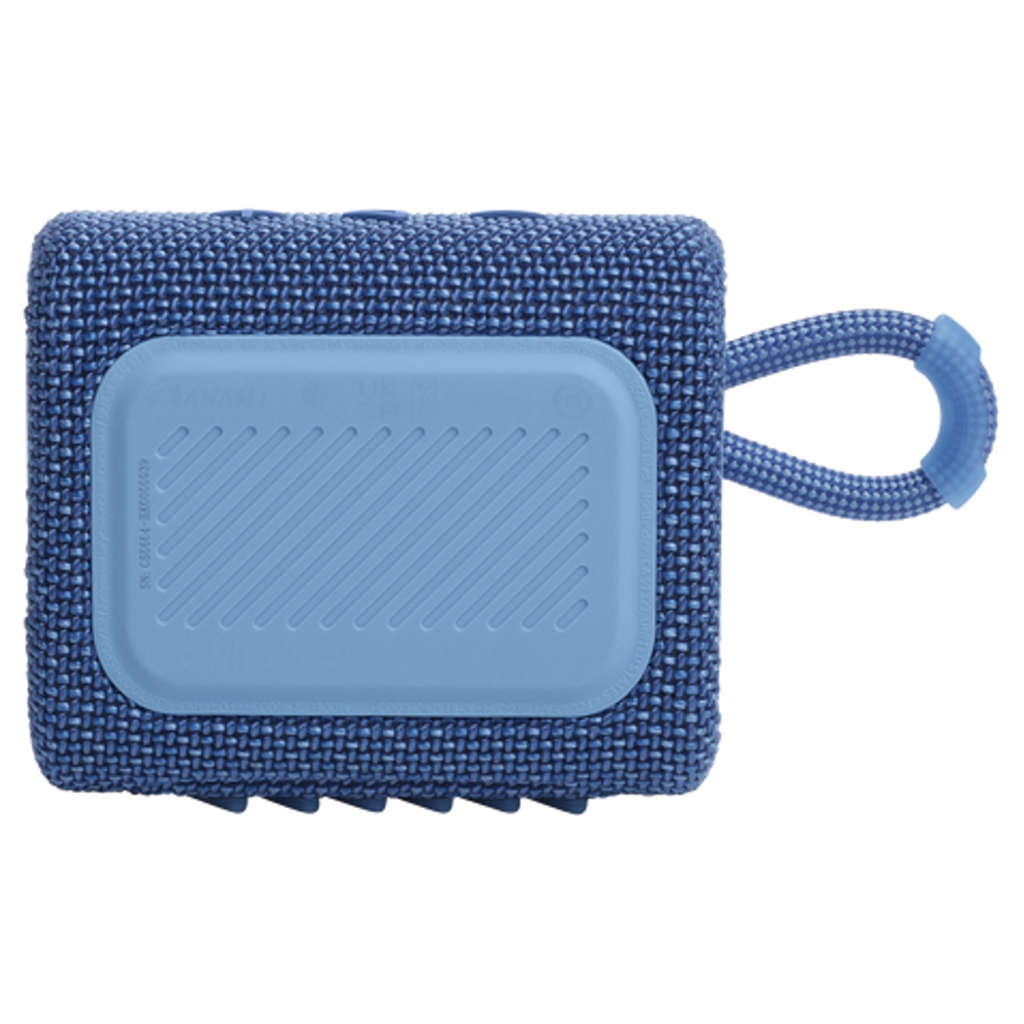 JBL GO 3 Eco Ultra Portable Waterproof Speaker Blue JBLGO3ECOBLU