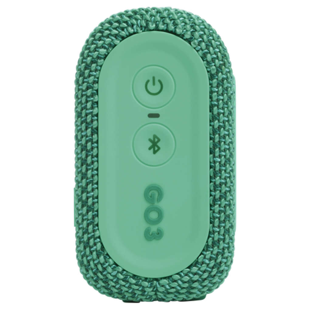 JBL GO 3 Eco Ultra Portable Waterproof Speaker Green JBLGO3ECOGRN