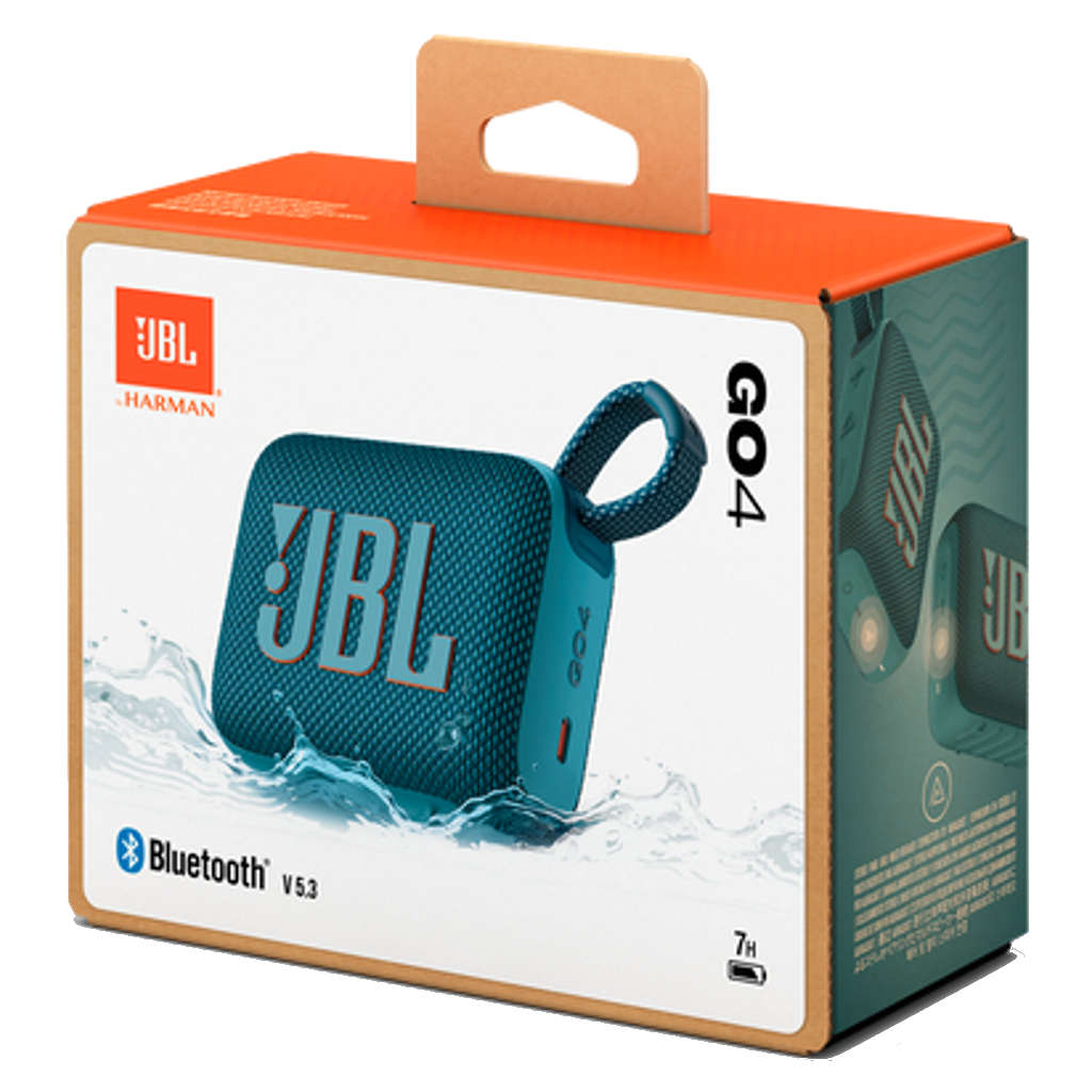 JBL GO 4 Ultra Portable Waterproof Speaker Black JBLGO4BLK