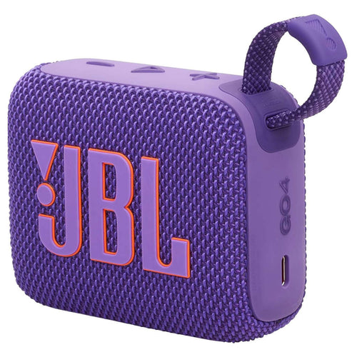 JBL GO 4 Ultra Portable Waterproof Speaker Purple JBLGO4PUR 