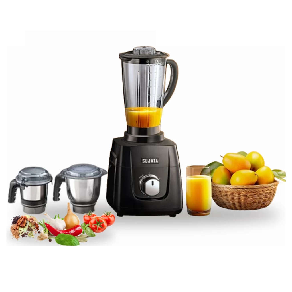 Sujata Juicer Mixer Grinder 3 Jars Black MG 01