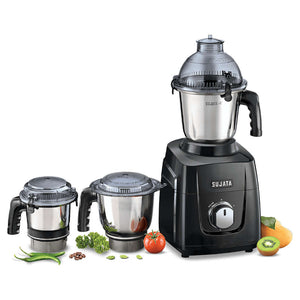 Sujata Juicer Mixer Grinder 3 Jars Black MG 02 