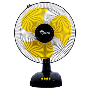 Ultron Black Thunder High Speed Table Fan 16 Inch Black & Yellow 