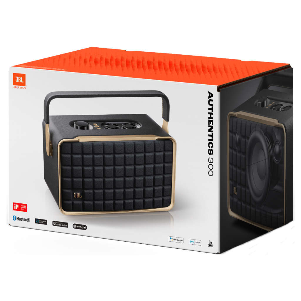 JBL Authentics 300 Smart Home Speaker JBLAUTH300BLKEP