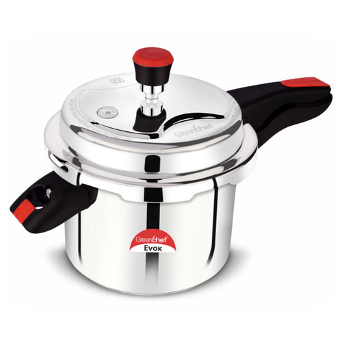 Greenchef Evok Outer Lid Aluminium Pressure Cooker 5 Litre 