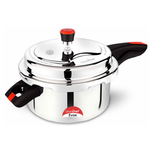 Greenchef Evok Outer Lid Aluminium Pressure Cooker 7.5 Litre 