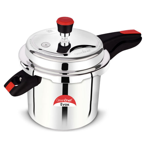 Greenchef Evok Outer Lid Aluminium Pressure Cooker 10 Litre 