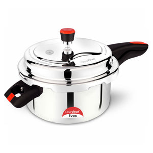 Greenchef Evok Plus Outer Lid Aluminium Induction Base Pressure Cooker 7.5 Litre 