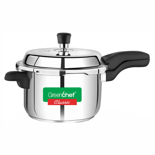 Greenchef Classic Outer Lid Stainless Steel Pressure Cooker 5 Litre 