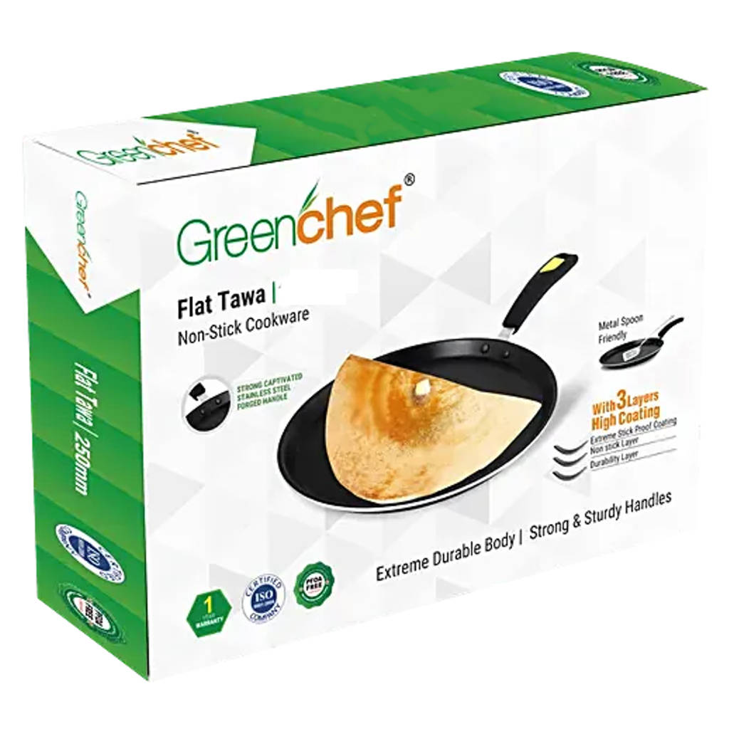 Greenchef Namo Non Stick Flat Tawa 310 mm