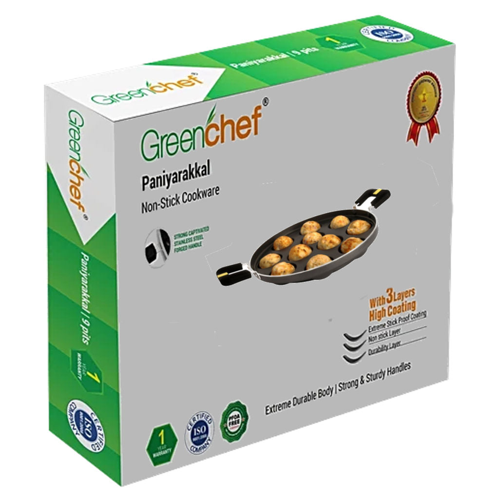 Greenchef Non Stick Paniyarakkal 11 Pits