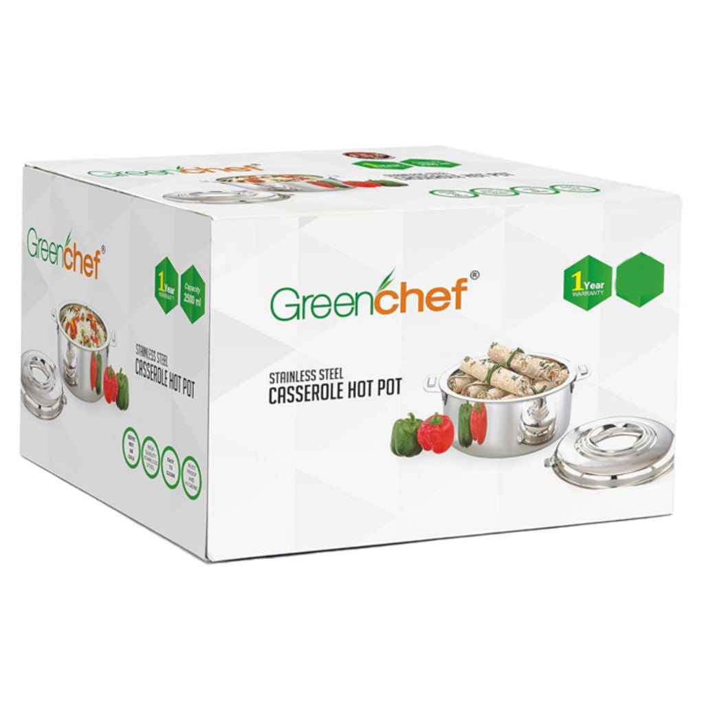 Greenchef Stainless Steel Casserole 2500 ml