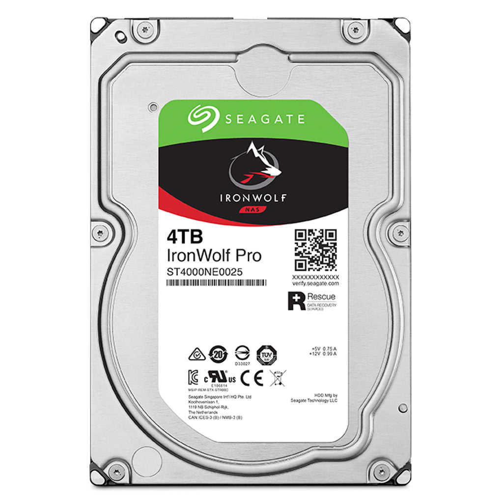 Seagate IronWolf Pro NAS Internal HDD 4TB ST4000NT001