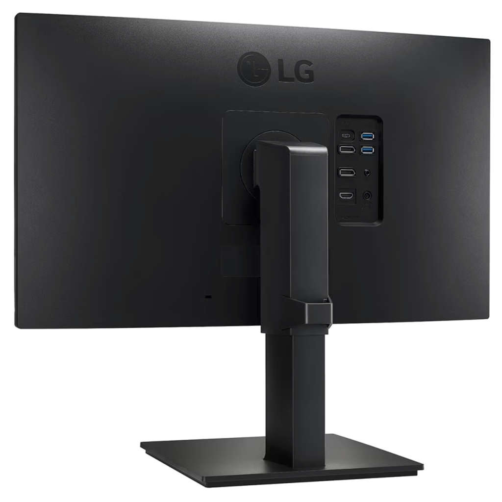 LG QHD IPS Monitor With Daisy Chain And USB Type-C 23.8 Inch Black 24QP750