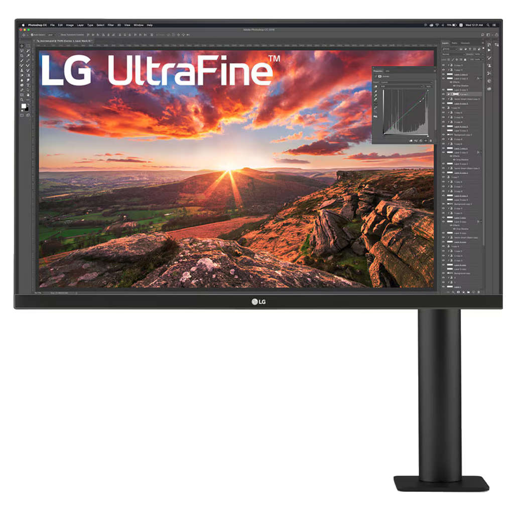 LG UHD 4K Ergo IPS Monitor With USB Type-C 27 Inch 27UN880